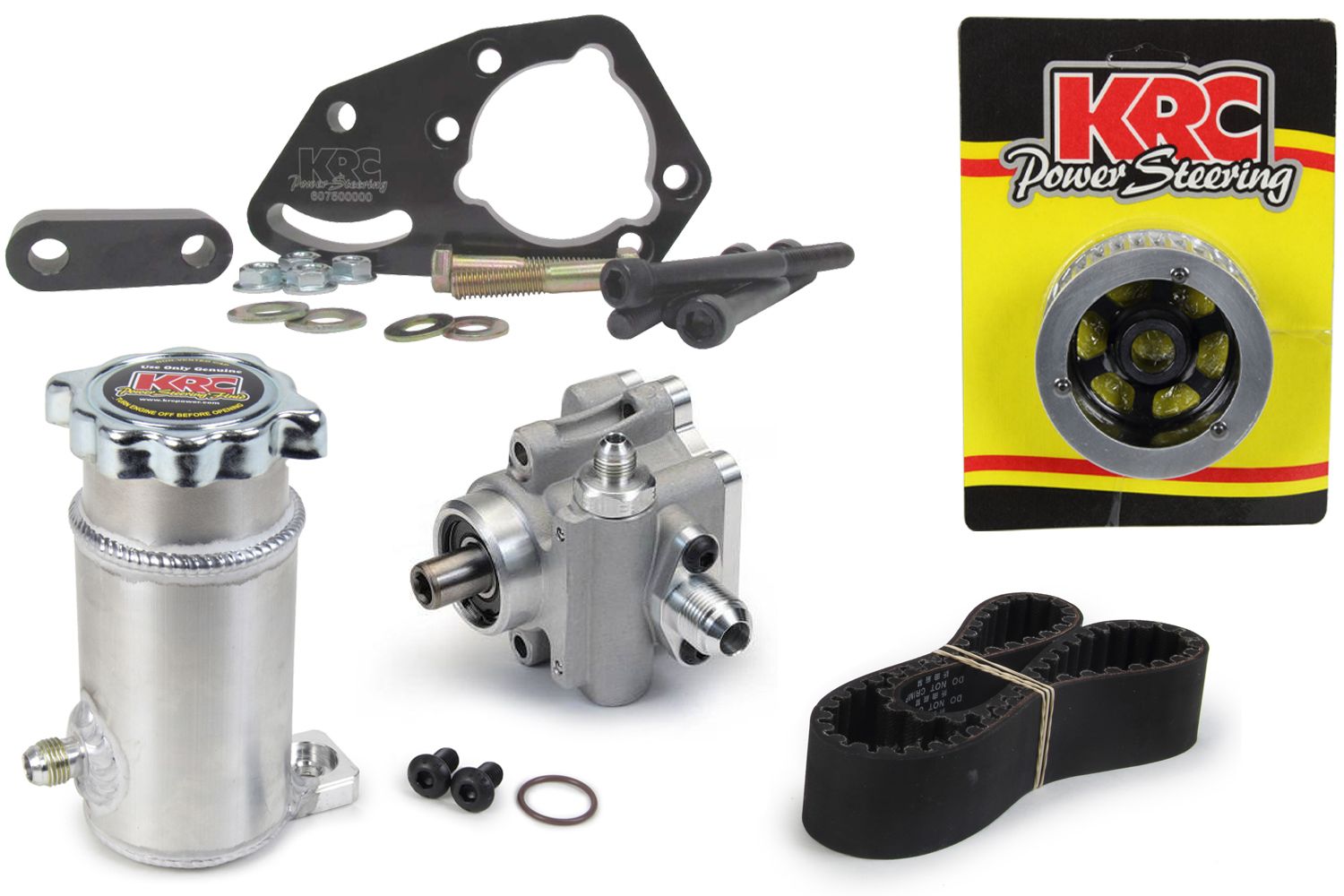 KRC POWER STEERINGTandem Fuel / Power Steering Bellhousing Kit