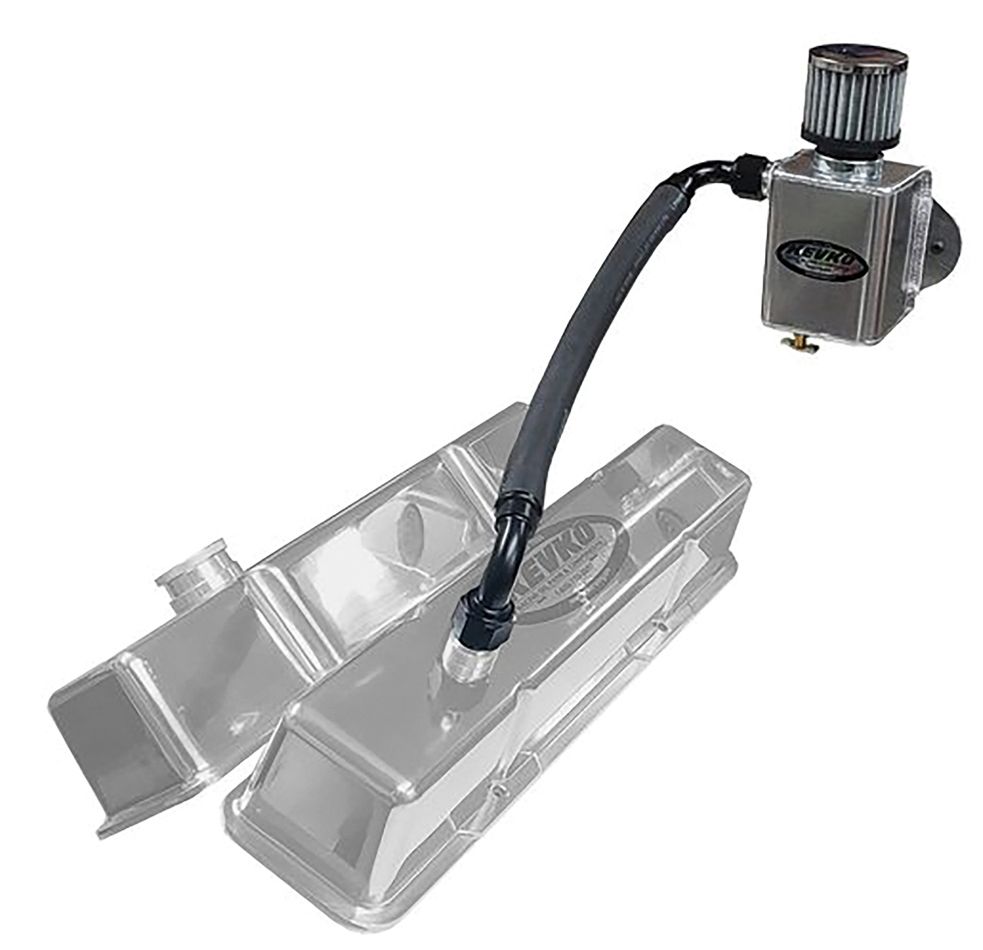 KEVKO OIL PANS & COMPONENTSRemote Breather Kit w/ 1-1/2in Slip Ons