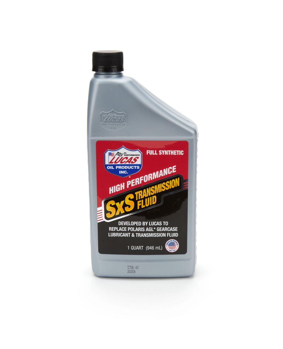 LUCAS OILSynthetic SXS Transmissi on Fluid 1 Quart