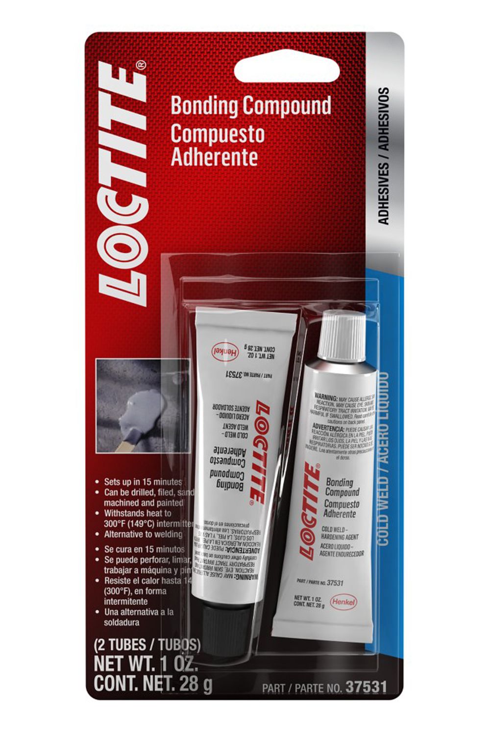 LOCTITELocweld Bonding Compound 2pk 1oz Tube