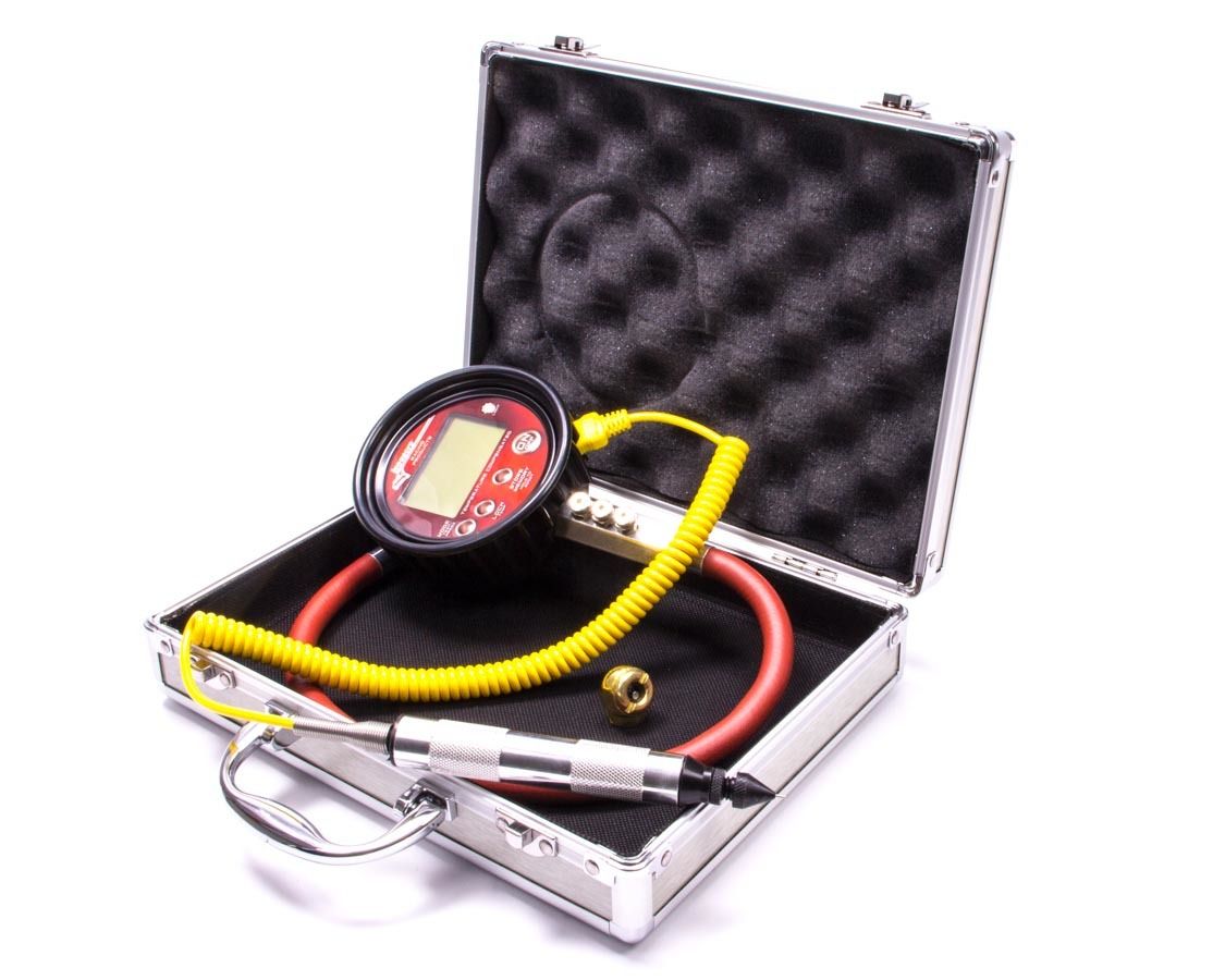 LONGACRE Tire Gauge Digital 0-100 PSI Temp Compensated