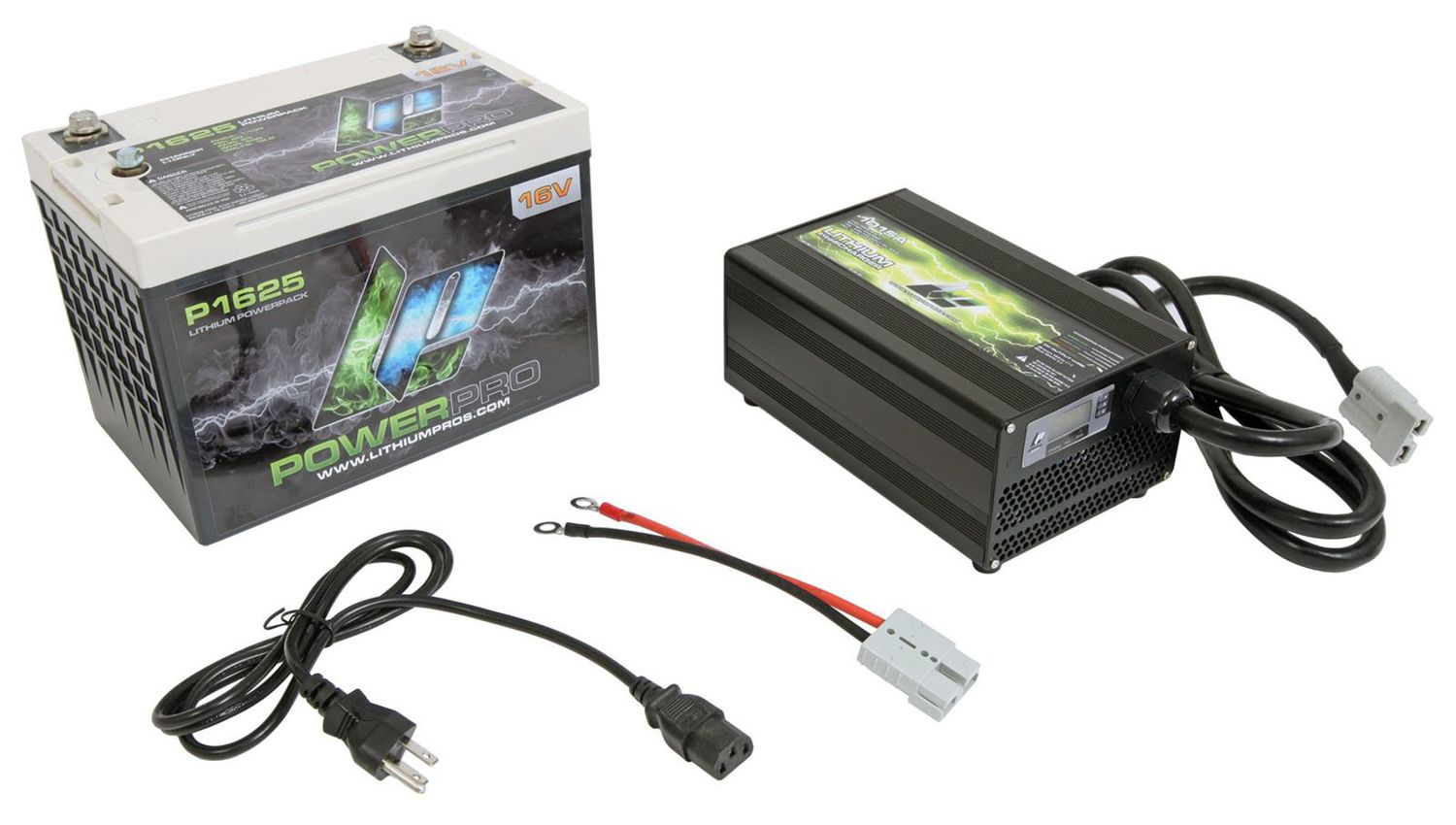 LITHIUM PROSLithium-Ion Power Pack 16V Battery w/Charger