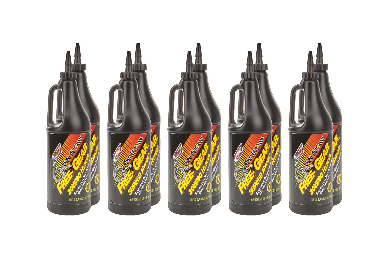 KLOTZ SYNTHETIC LUBRICANTSPure Estorlin Qualifier Gear Oil 30w60 Cs 10x1Qt