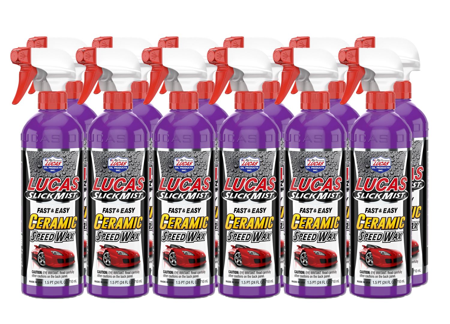 LUCAS OILCeramic Speed Wax 24oz Case 6 x 24oz Bottles