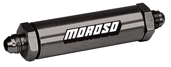 MOROSOIn-Line Screened Oil Filter #10 AN Fittings