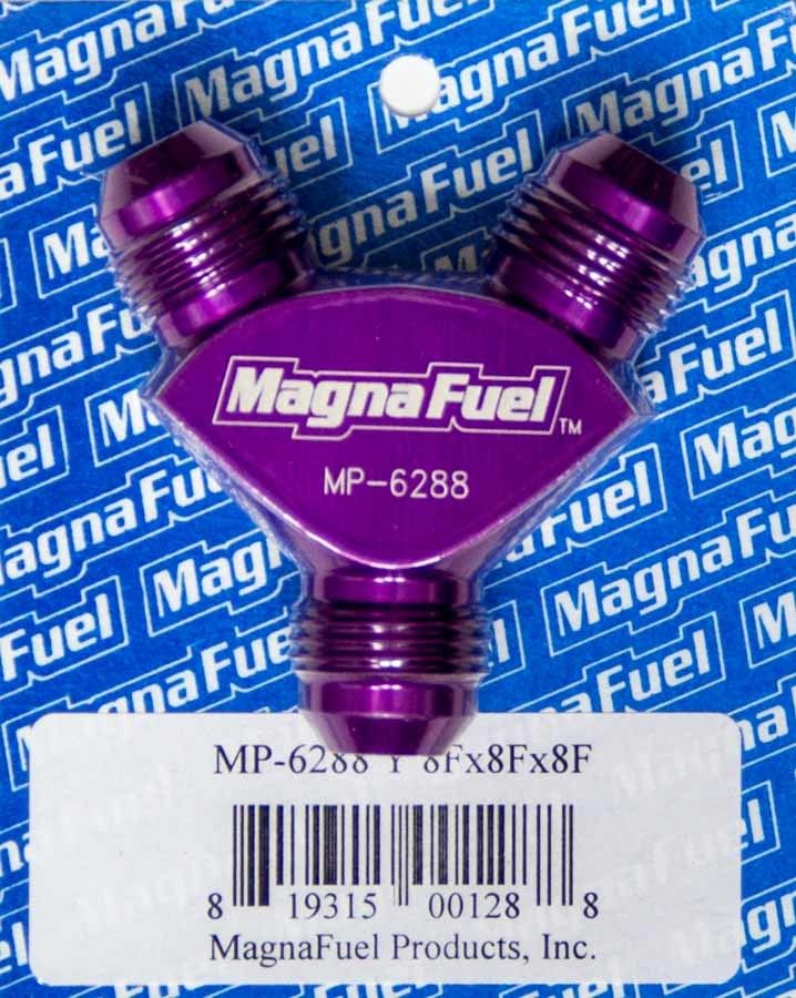 MAGNAFUEL/MAGNAFLOW FUEL SYSTEMS Y-Fitting - 3 #8an