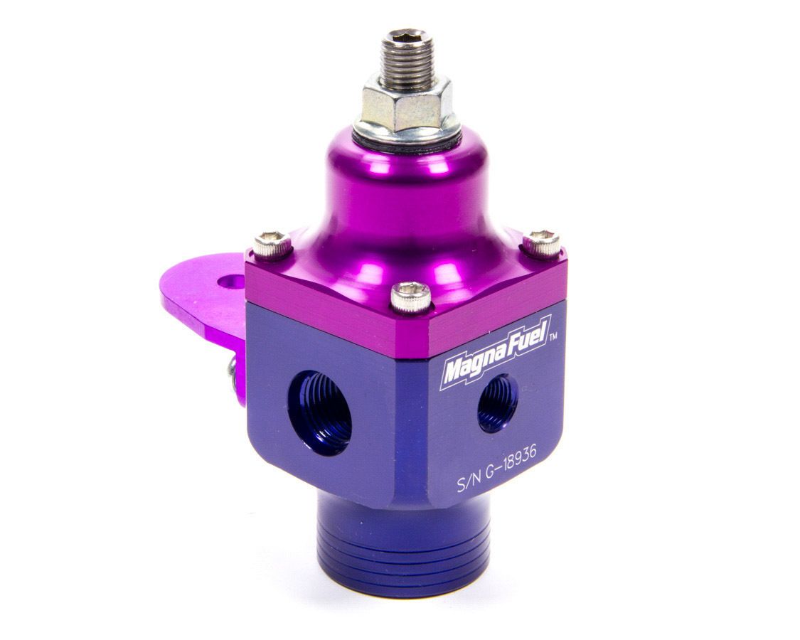 MAGNAFUEL/MAGNAFLOW FUEL SYSTEMS 2-Port Fuel Regulator w/ #10an Inlet/#6an outlets