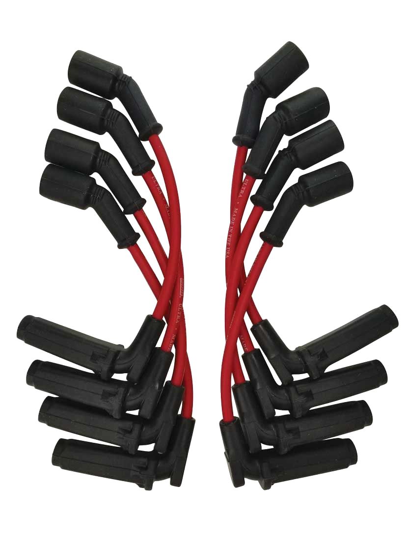 MOROSOUltra Plug Wire Set GM LS 11.0 Long Red