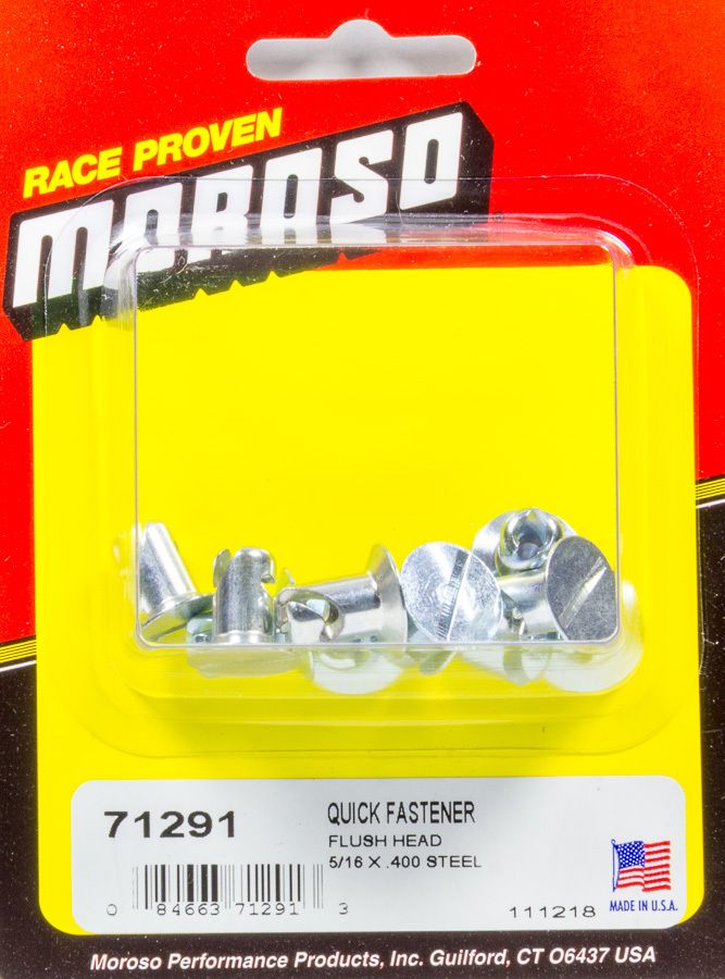 MOROSO Flush Head Quick Fastener 5/16 x .400