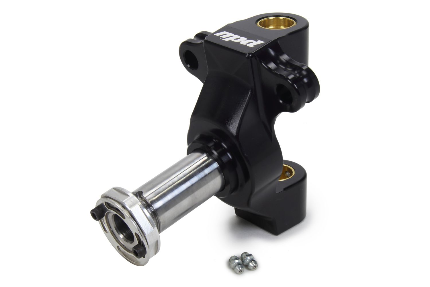 MPD RACING Spindle With Steel Snout Black Sprint Car