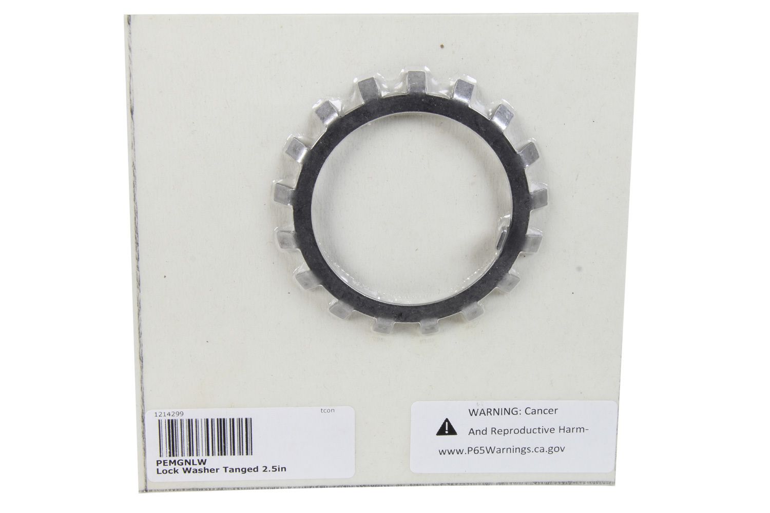 PEMLock Washer Tanged 2.5in GN