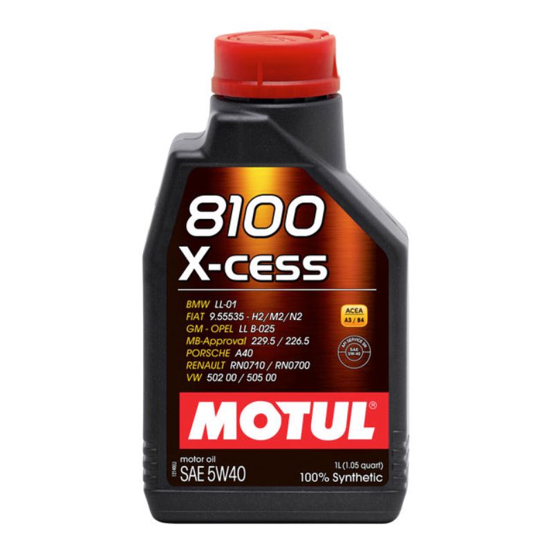 MOTUL USA8100 X-Cess 5w40 Oil 1 Liter