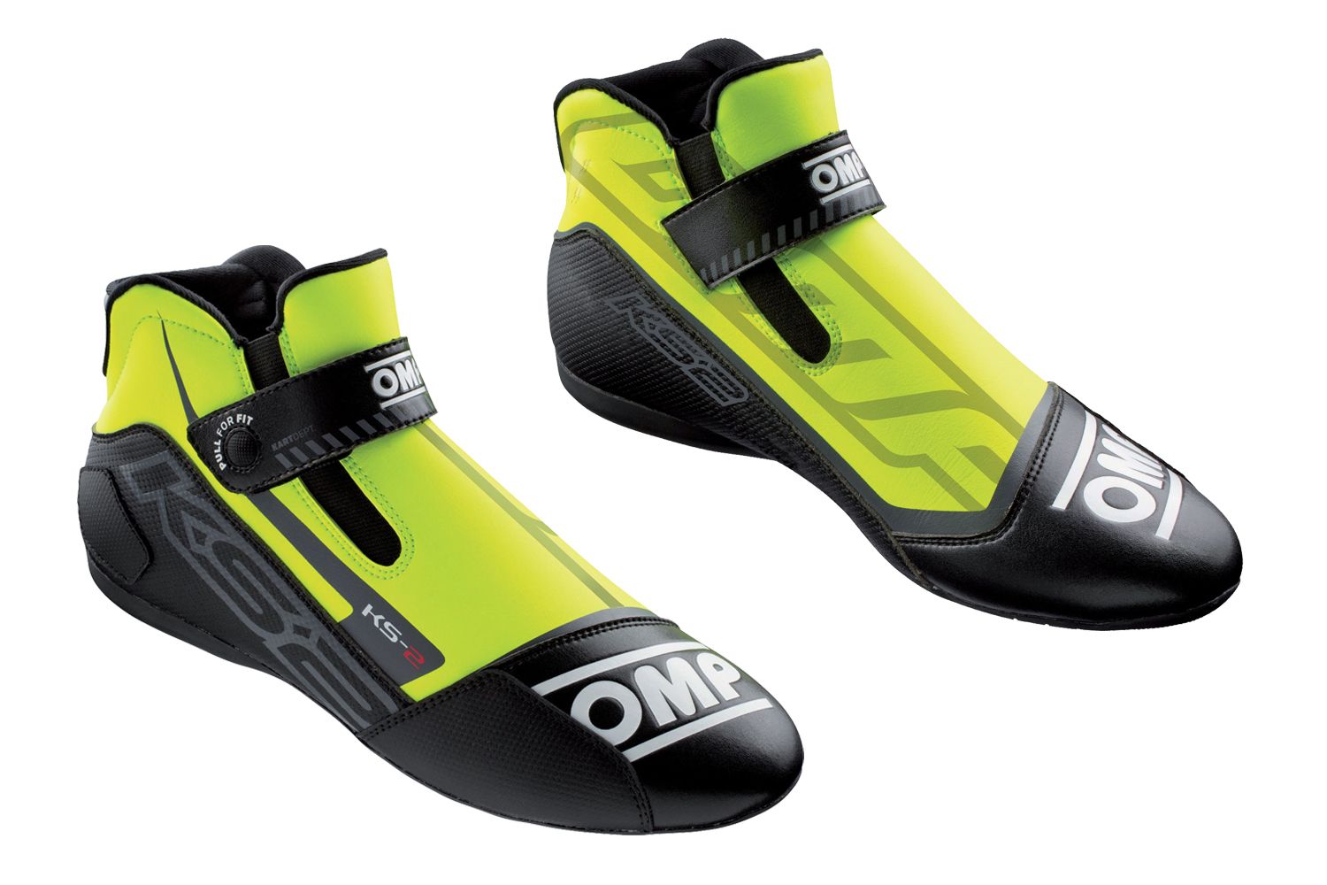 OMP RACING, INC.KS-2 Shoes Fluo Yello And Black Size 35