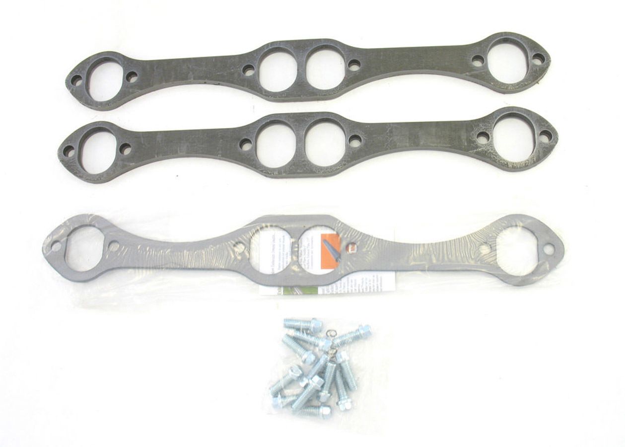 PATRIOT EXHAUST Header Flange Kit - SBC 3/8 Thick