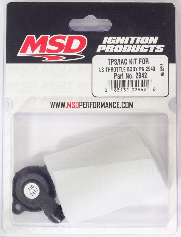 MSD IGNITIONTPS/IAC Kit for LS Throttle Body PN 2940