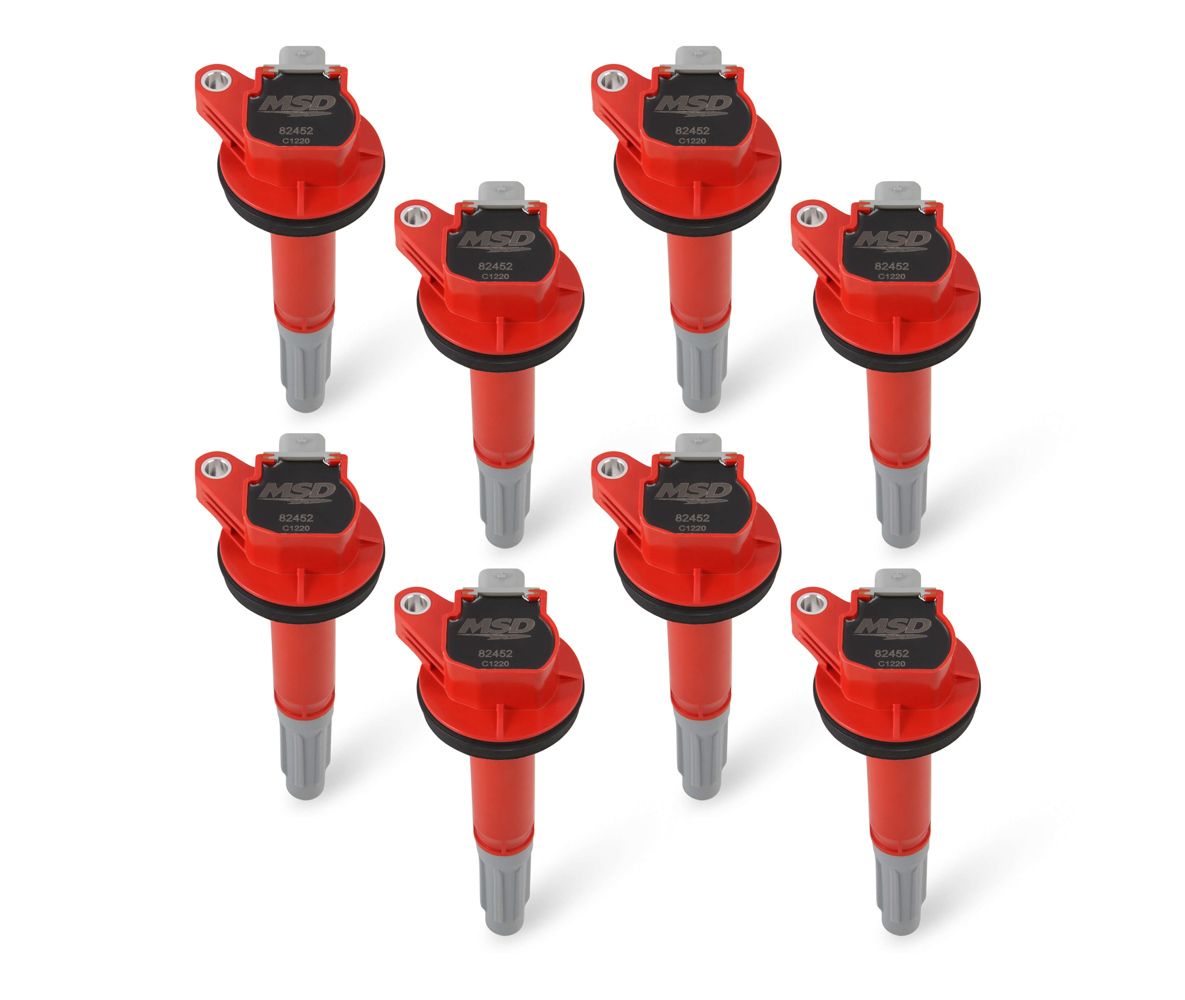 MSD IGNITION Ignition Coils - 8pk Ford 5.2L Shelby 16-20