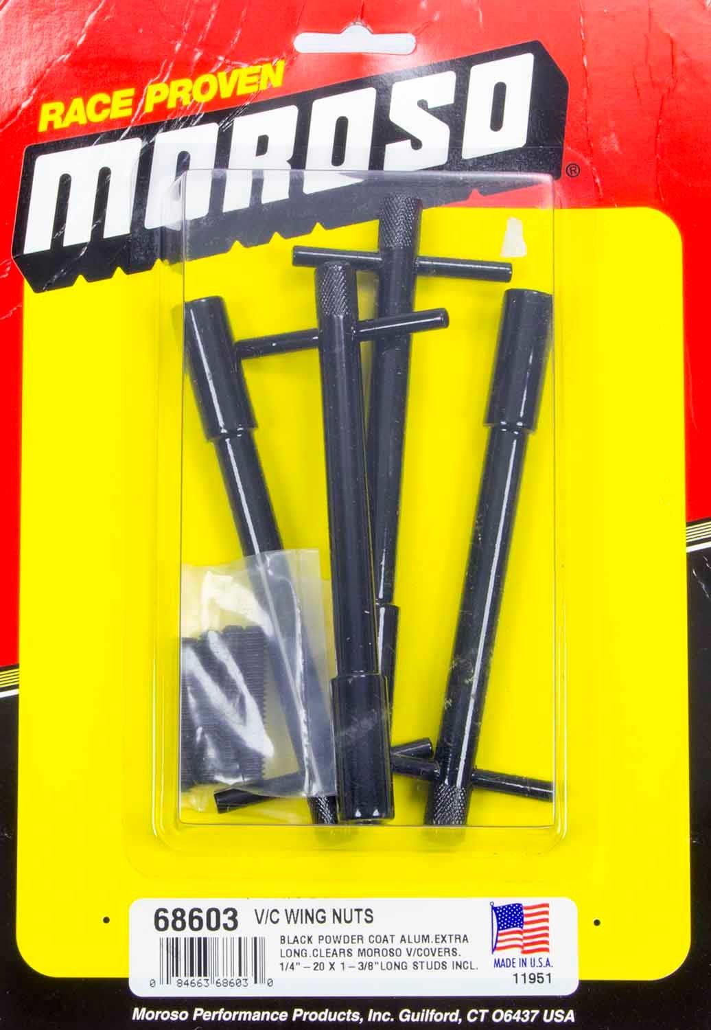 MOROSOV/C Wing Nuts - Black P/C (4)