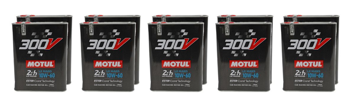 MOTUL USA300V LE Mans Oil 10w60 Case 10 x 2 Liter