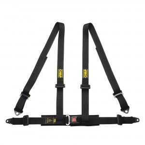OMP RACING, INC.Road 3 Harness 4 Point Black