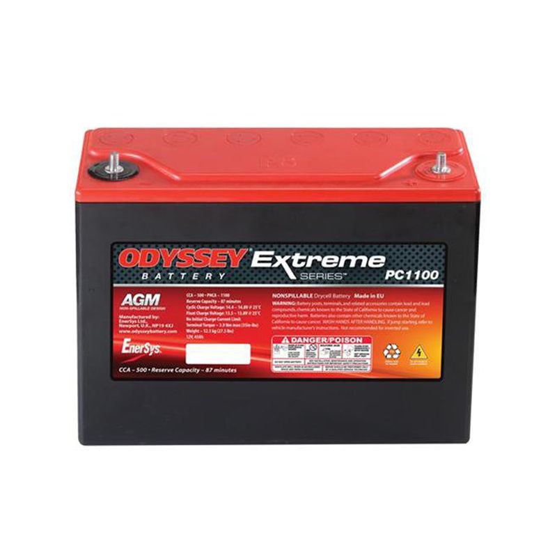 ODYSSEY BATTERYBattery 500CCA/650CA M6 Stud Terminal
