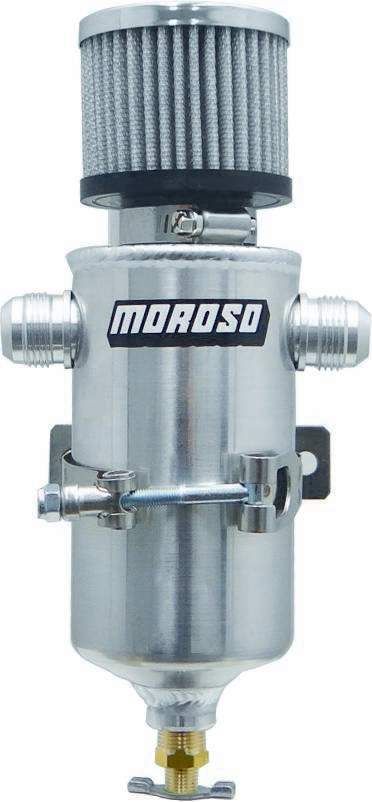 MOROSOBreather Tank- Dry Sump w/Two 12an Male