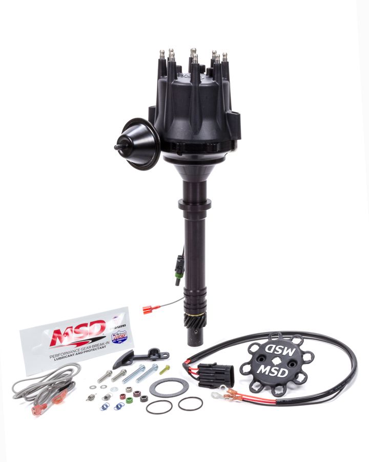 MSD IGNITIONChevy V8 Billet RTR Distributor - Black