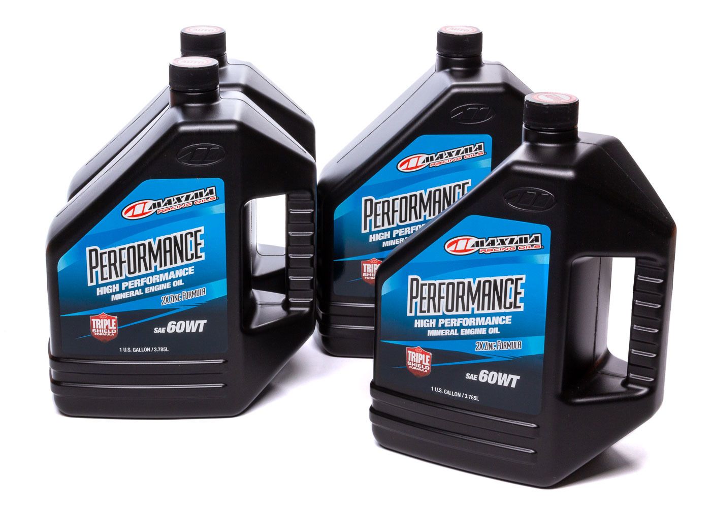 MAXIMA RACING OILS60w Petroleum Oil Case 4 x 1 Gallon