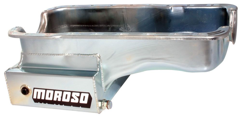 MOROSOSBF 302 S/S & R/R Oil Pan - 9qt. Front Sump