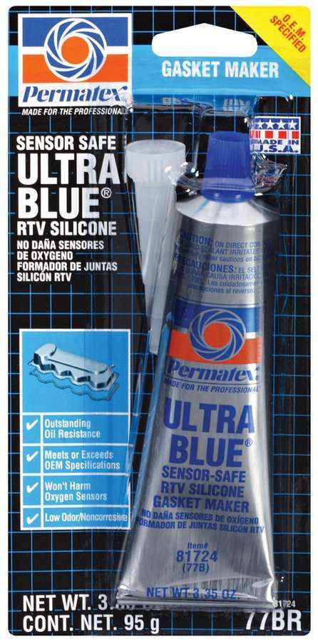 PERMATEXUltra Blue Gasket Maker 3oz Carded Tube
