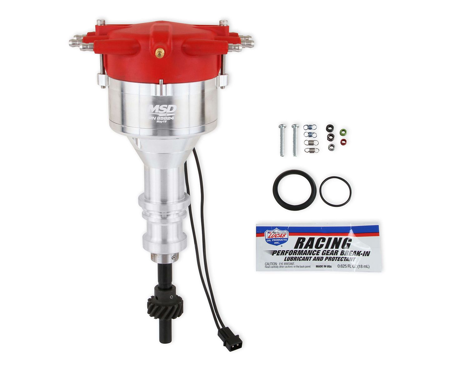 MSD IGNITIONBillet Distributor SBF 289/302 w/Crab Cap