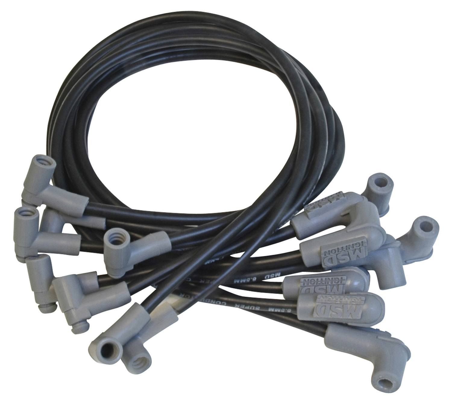 MSD IGNITION8.5mm Wire Set - BBC w/HEI Tower Cap
