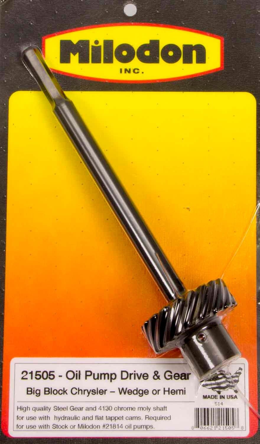 MILODONBB.Chry. Oil Pump Drive