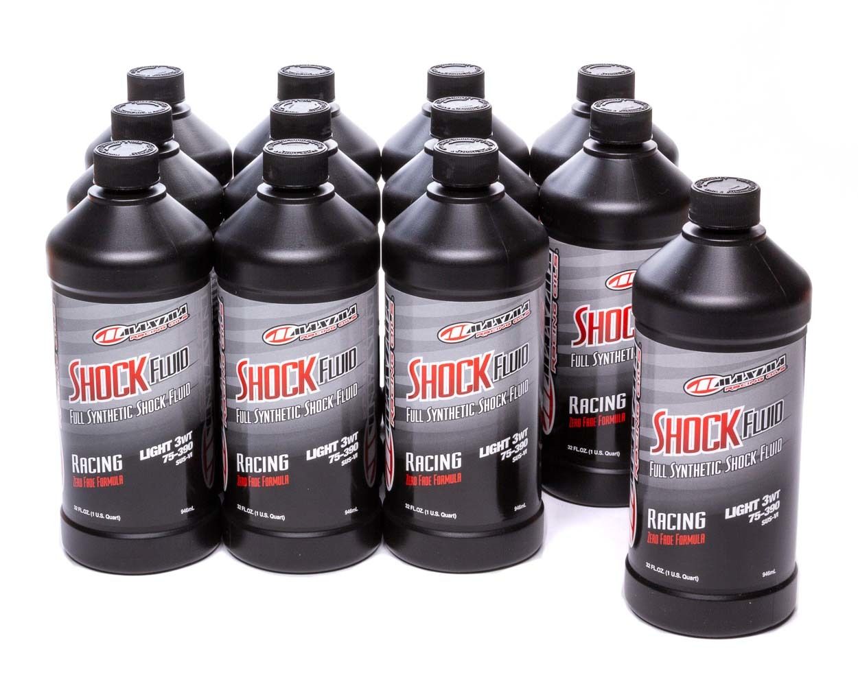 MAXIMA RACING OILS3w Racing Shock Oil Case 12 x 32oz Bottles