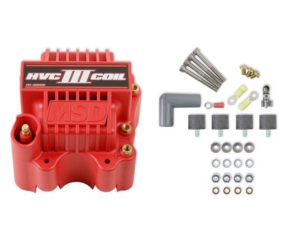 MSD IGNITIONHVC III Ignition Coil Red