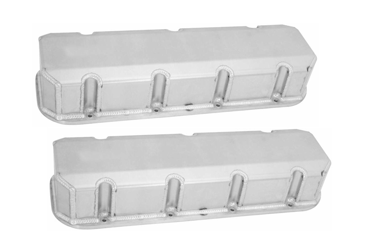 MOROSOBBC Billet Rail Valve Cover Set - Tall wo/Logo