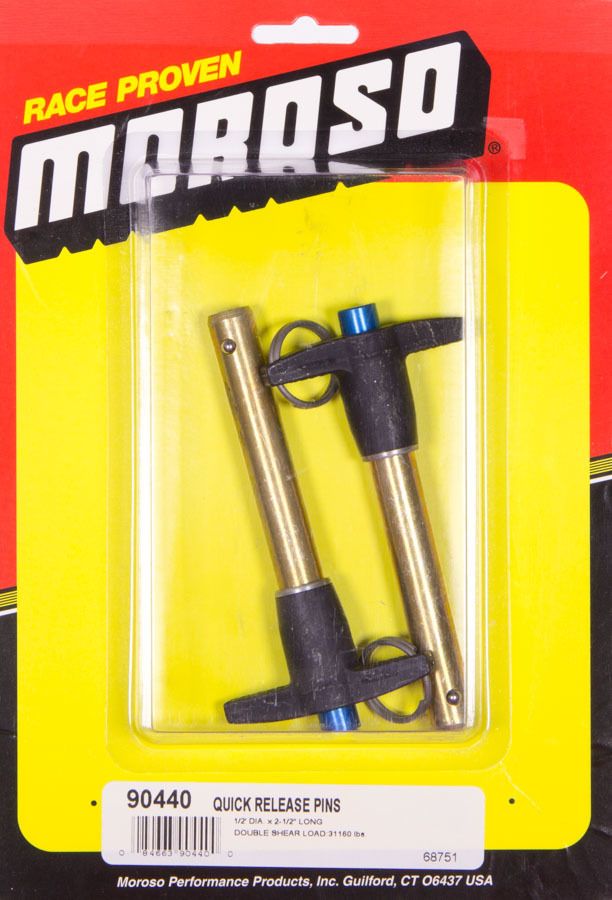 MOROSOQuick Release Pins (2) 1/2 x 2-1/2