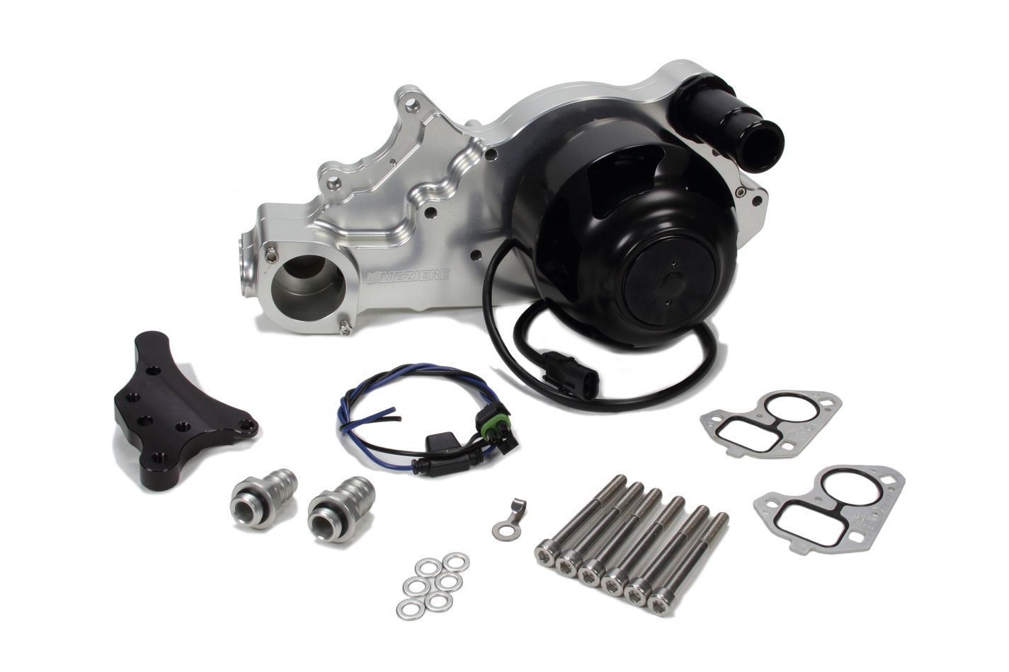 MEZIERELS3 Billet Electric W/P & Idler Corvette 10-13