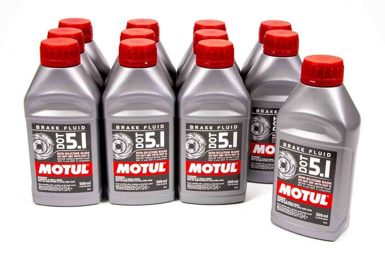 MOTUL USABrake Fluid DOT 5.1 Non-Silicone Case 12-1/2