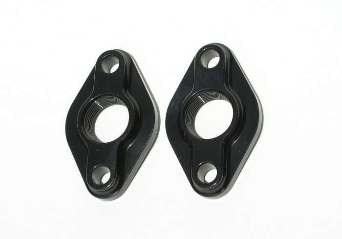 MEZIEREBBC Water Pump Port Adapters - Black (2pk)