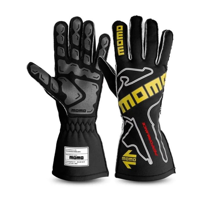 MOMO AUTOMOTIVE ACCESSORIESGloves Peformance Black Large 11 FIA