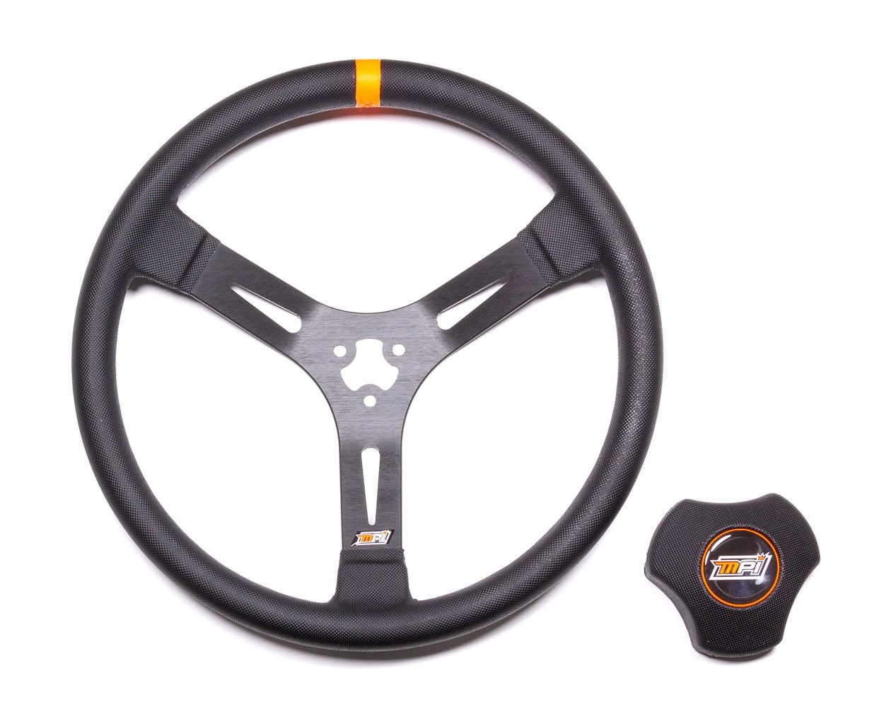 MPI USA15in Dished LW Alum Wheel With Center Pad