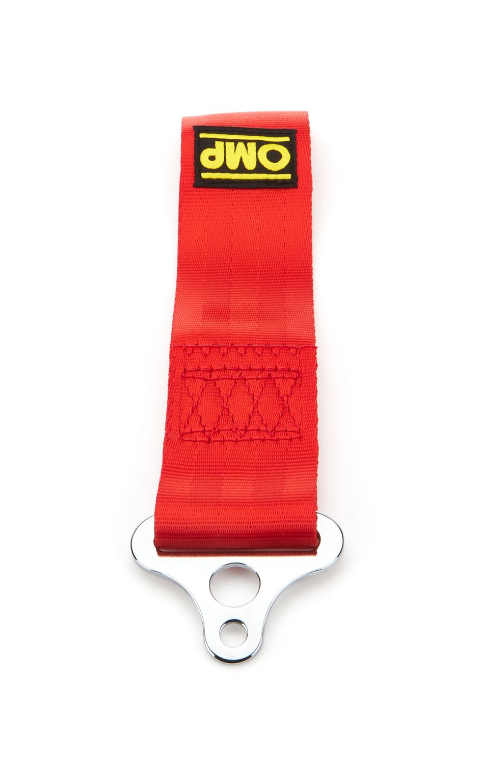 OMP RACING, INC.Tow Hood Red Stainless 100mm ID
