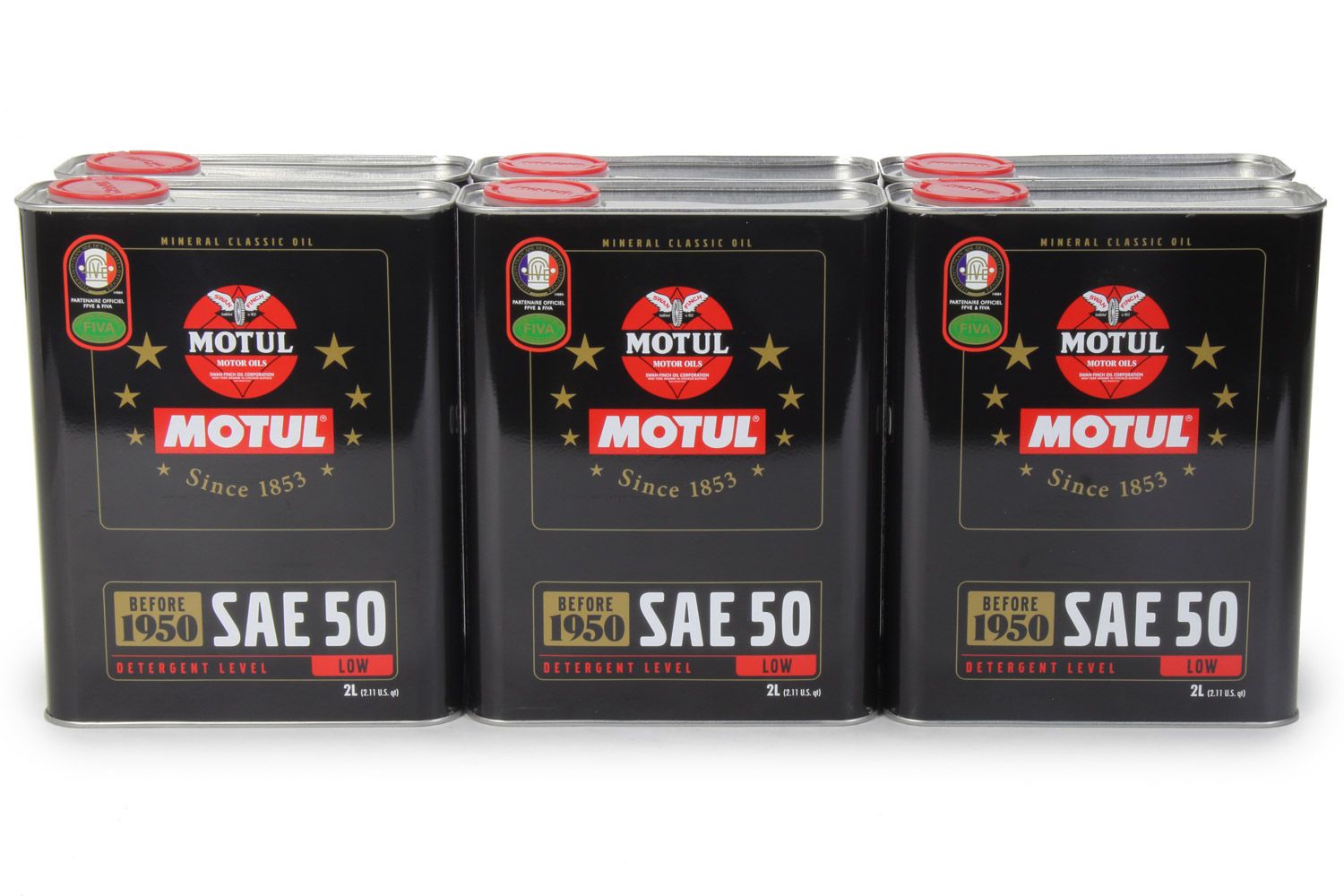 MOTUL USAClassic Oil SAE 50w Case 6 x 2 Liter