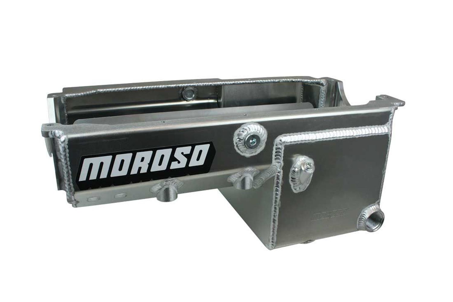 MOROSOSBC Alm Drag Race Oil Pan w/16an Ext Pickup