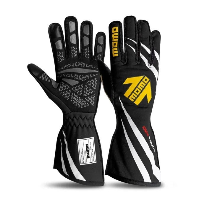 MOMO AUTOMOTIVE ACCESSORIESGloves Corsa Pro Night Medium Black 10 FIA