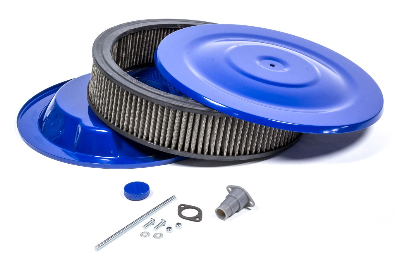 MR. GASKET Easy Flow Air Cleaner 14 x 3 Blue