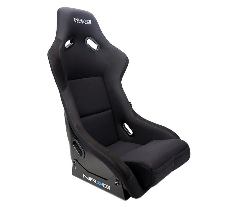 NRG INNOVATIONSeat FRP Large Black Cloth
