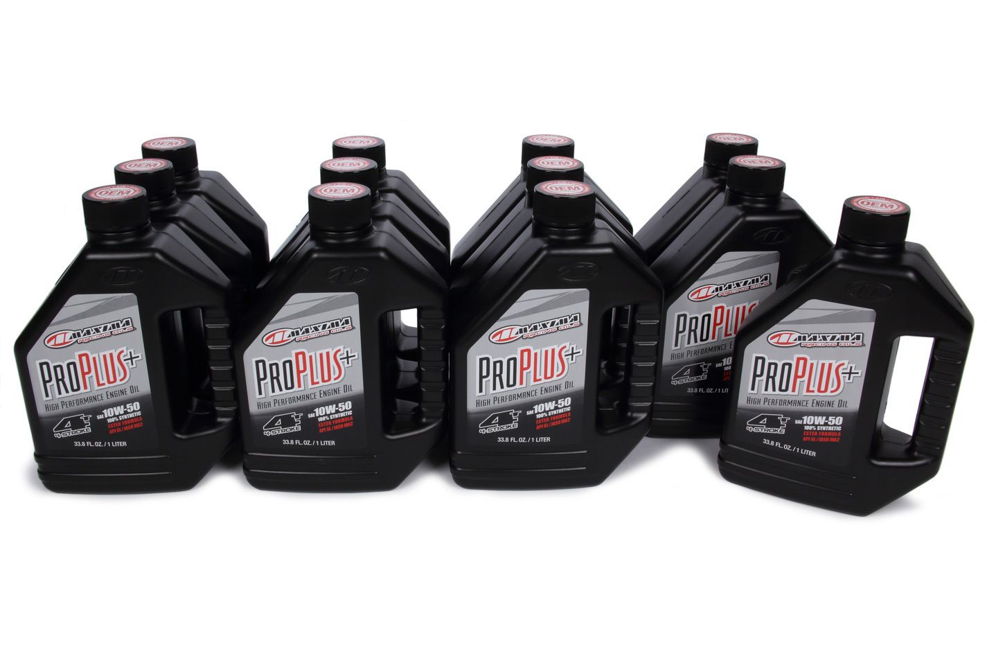 MAXIMA RACING OILSPro Plus+ 10w50 Syntheti c Case 12 x 1 Liter