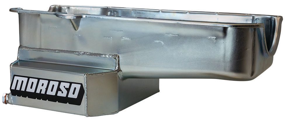 MOROSOSBC RR 7qt Oil Pan w/RH Dipstick 80-85