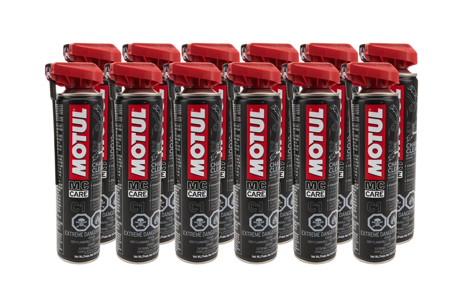 MOTUL USAC1 Chain Clean Case 12 x 400L Bottles